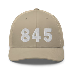 845 Area Code Trucker Cap