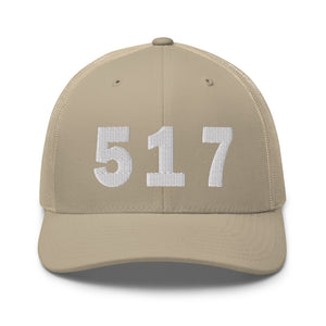 517 Area Code Trucker Cap