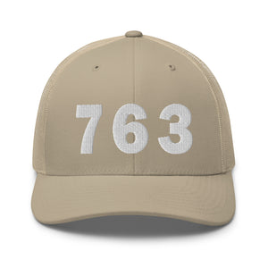 763 Area Code Trucker Cap