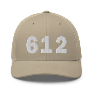 612 Area Code Trucker Cap