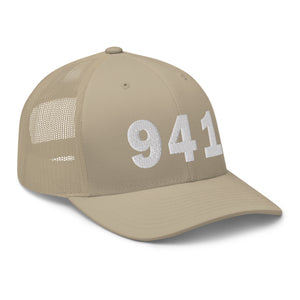 941 Area Code Trucker Cap