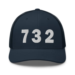 732 Area Code Trucker Cap