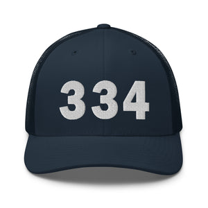 334 Area Code Trucker Cap