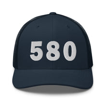 Load image into Gallery viewer, 580 Area Code Trucker Cap