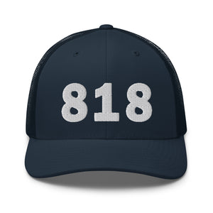 818 Area Code Trucker Cap