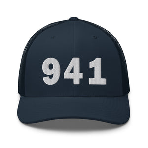 941 Area Code Trucker Cap