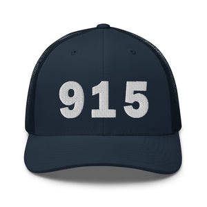 915 Area Code Trucker Cap