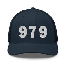 Load image into Gallery viewer, 979 Area Code Trucker Cap