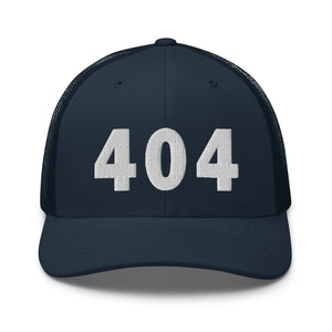 404 Area Code Trucker Cap