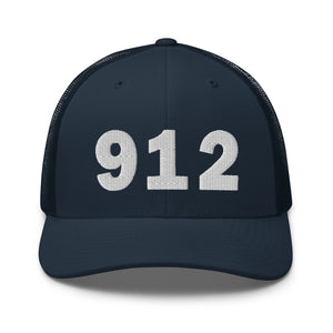 912 Area Code Trucker Cap