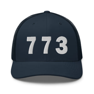 773 Area Code Trucker Cap