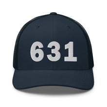 Load image into Gallery viewer, 631 Area Code Trucker Cap