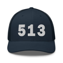 Load image into Gallery viewer, 513 Area Code Trucker Cap