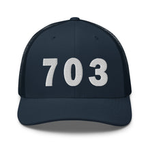 Load image into Gallery viewer, 703 Area Code Trucker Cap