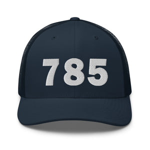 785 Area Code Trucker Cap