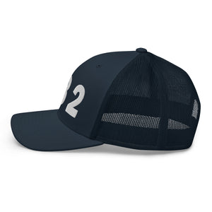 732 Area Code Trucker Cap