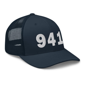 941 Area Code Trucker Cap