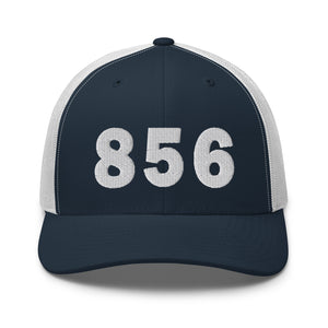 856 Area Code Trucker Cap