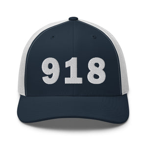 918 Area Code Trucker Cap