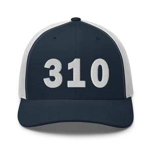 310 Area Code Trucker Cap