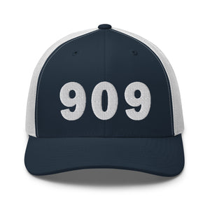 909 Area Code Trucker Cap