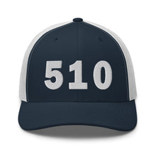 Load image into Gallery viewer, 510 Area Code Trucker Cap