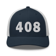 Load image into Gallery viewer, 408 Area Code Trucker Cap