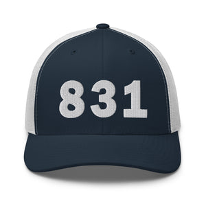 831 Area Code  Trucker Cap