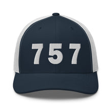 Load image into Gallery viewer, 757 Area Code Trucker Cap