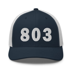 803 Area Code Trucker Cap