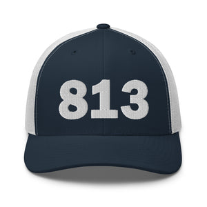 813 Area Code Trucker Cap