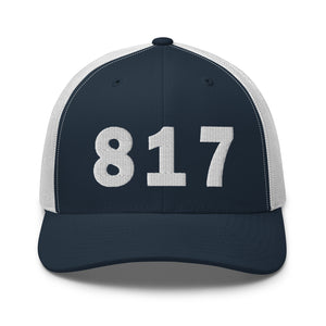 817 Area Code Trucker Cap