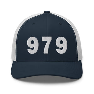 979 Area Code Trucker Cap