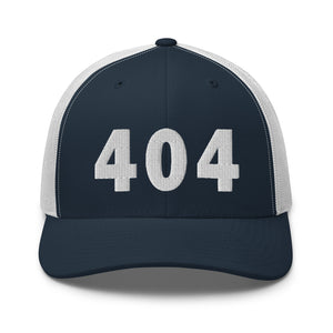 404 Area Code Trucker Cap