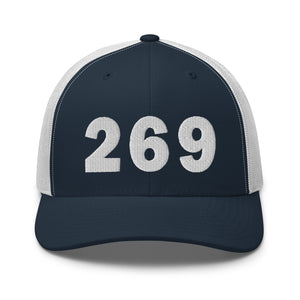 269 Area Code Trucker Cap