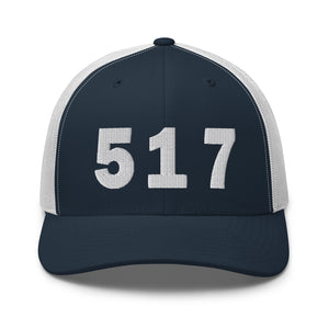 517 Area Code Trucker Cap