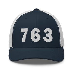 763 Area Code Trucker Cap