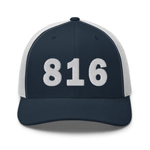 Load image into Gallery viewer, 816 Area Code Trucker Cap