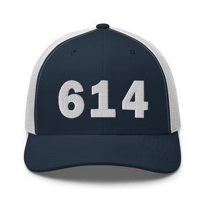 614 Area Code Trucker Cap
