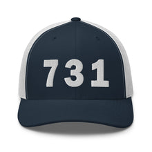 Load image into Gallery viewer, 731 Area Code Trucker Cap