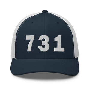 731 Area Code Trucker Cap