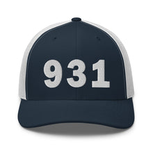 Load image into Gallery viewer, 931 Area Code Trucker Cap