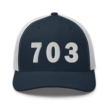 Load image into Gallery viewer, 703 Area Code Trucker Cap