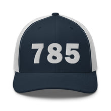 Load image into Gallery viewer, 785 Area Code Trucker Cap