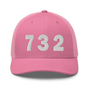 732 Area Code Trucker Cap