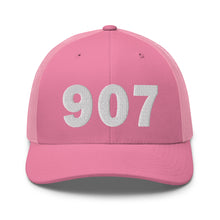 Load image into Gallery viewer, 907 Area Code Trucker Cap