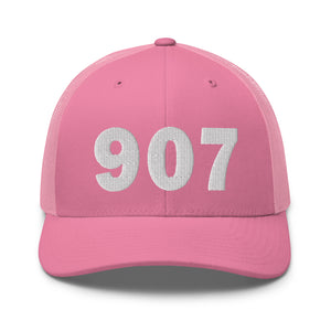 907 Area Code Trucker Cap