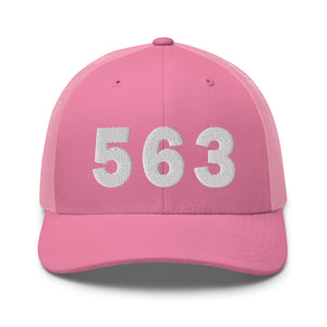 563 Area Code Trucker Cap