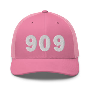 909 Area Code Trucker Cap