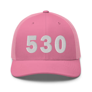 530 Area Code Trucker Cap